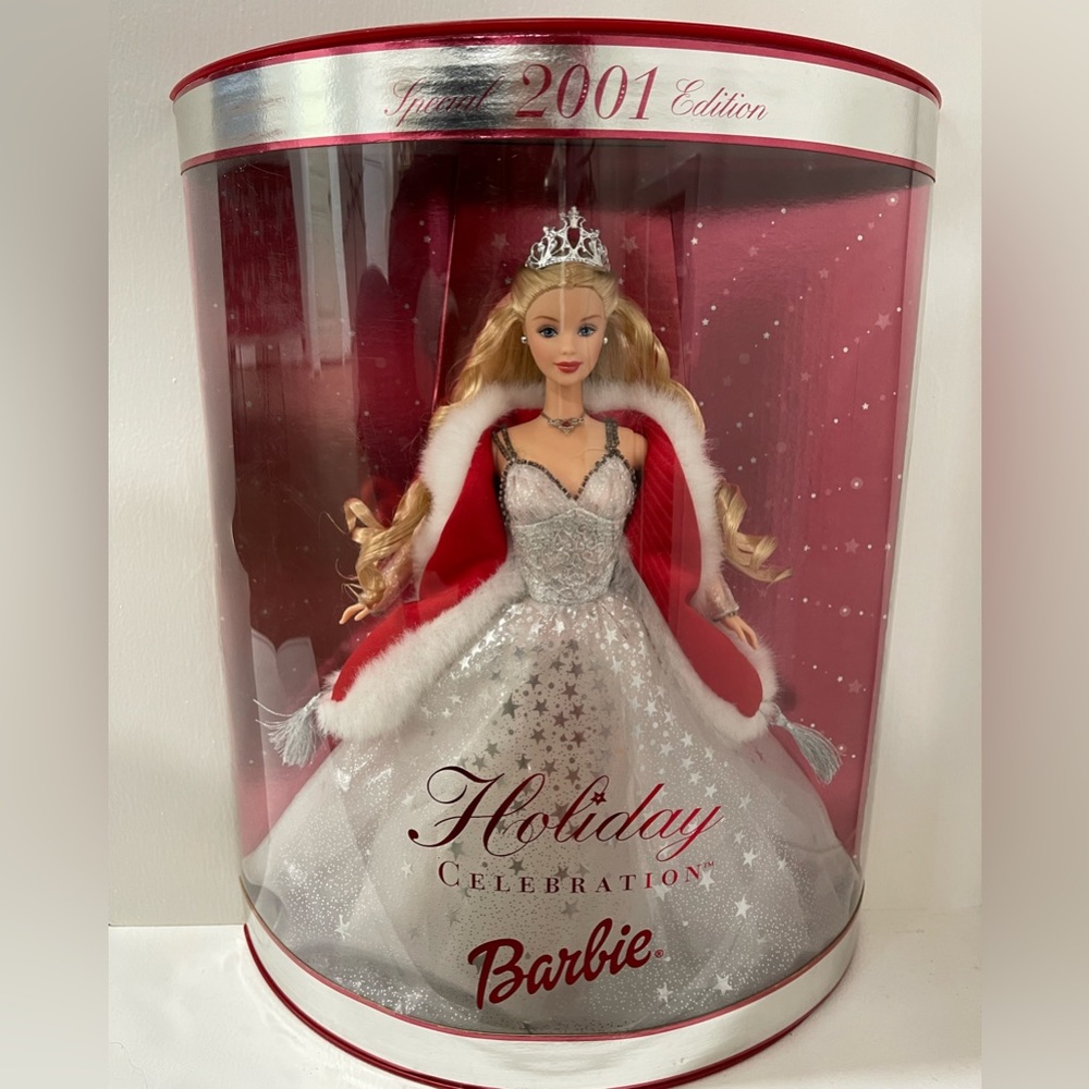 2001 Holiday Celebration Barbie Special Edition 50304 NIB NRFB Mint Condition